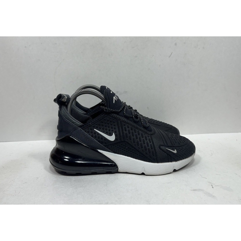 Nike Air Max 270 Shoes Womens Size 6.5 Black White Running Sneakers AR0499-001